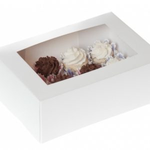 House of Marie doos voor 12 minicupcakes met losse inlegger
