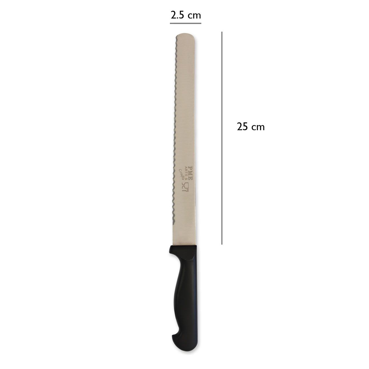 PME Cake knife / mes 25,5 cm. CK16 Traktaartie