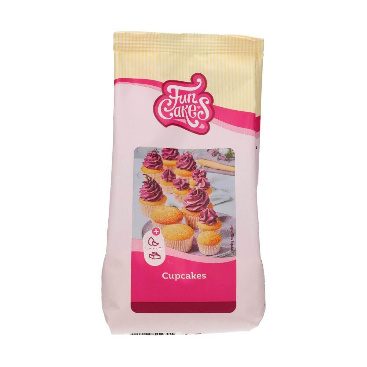 FunCakes Mix voor Cupcakes 500 gram Traktaartie