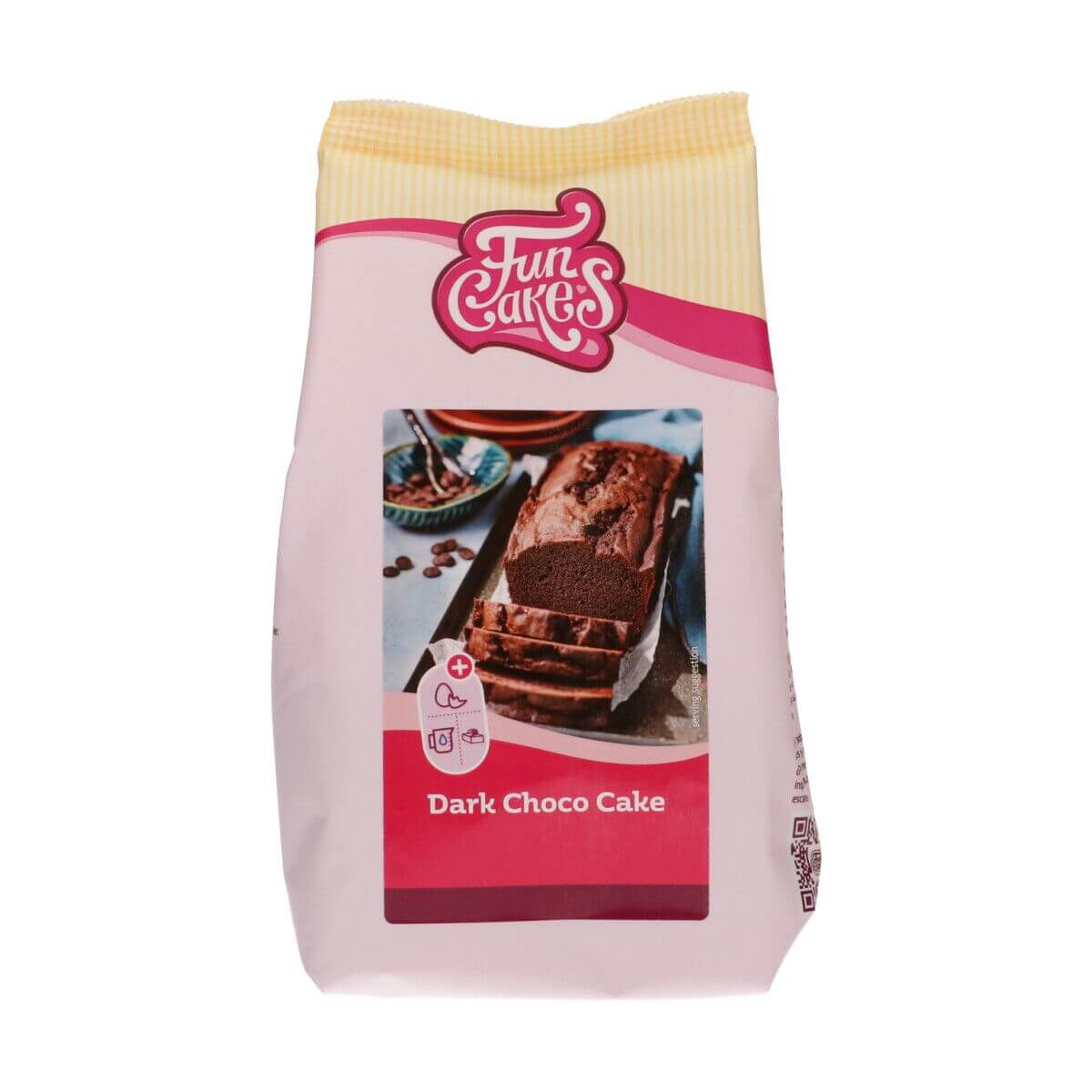 FunCakes Mix voor Donkere Chocolade Cake 400 gram