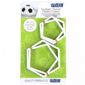 PME Voetbal/Soccer Pattern Cutters Set/4