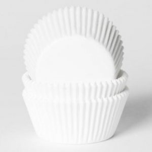 House of Marie Baking Cups Wit Pk/50