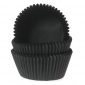 House of Marie Baking Cups Zwart Pk/500