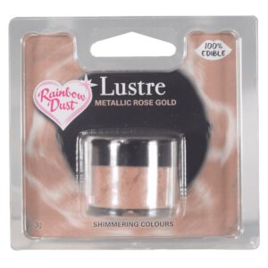 RD Edible Lustre Metallic Rose Gold 3 gram