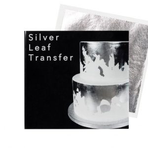 Sugarflair eetbaar bladzilver Silver Leaf Transfer