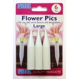 PME Flower Pics Large Pk/6