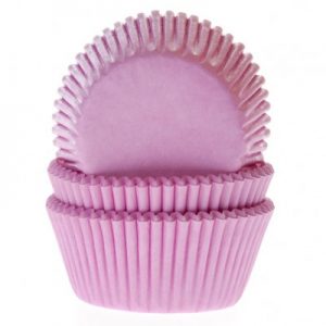 House of Marie Baking Cups Pink Pk/50