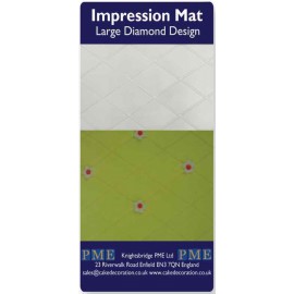 PME Impression Mat Large Diamond Design IM183