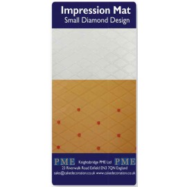 PME Impression Mat Small Diamond Design IM184