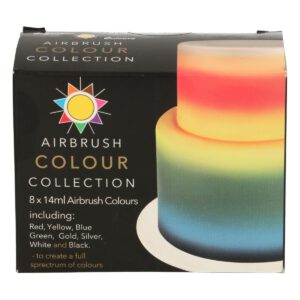 Sugarflair Airbrush Colour Collection 8x14ml - V801