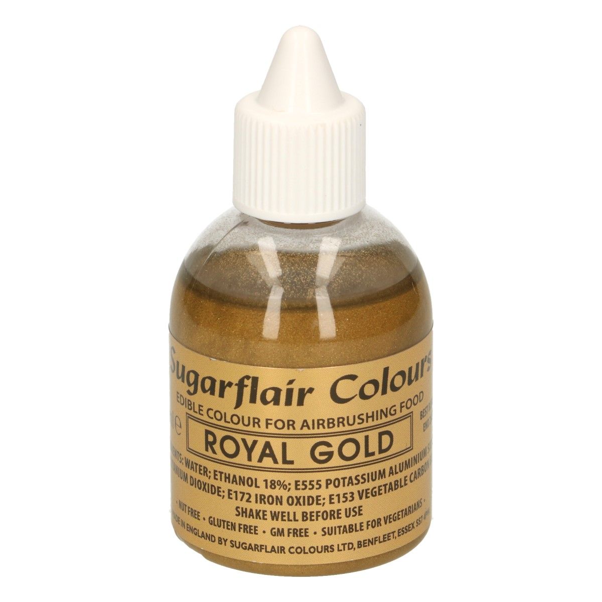 Sugarflair Airbrush Colouring Royal Gold 60 ml. - V508