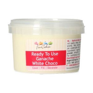 FunCakes ready to use Ganache Witte Choco 260 gram