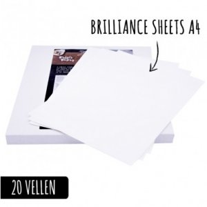 Prints on Pastry Brilliance sheets A4 formaat 20 vellen